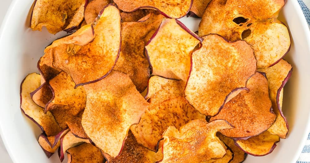 Air Fryer Apple Chips Punchfork