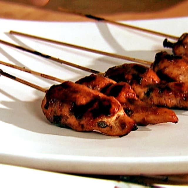Thyme Marmalade Chicken Skewers Punchfork