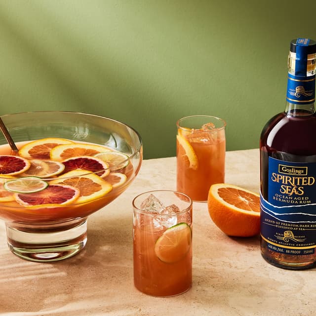 Winter Citrus Rum Punch Punchfork