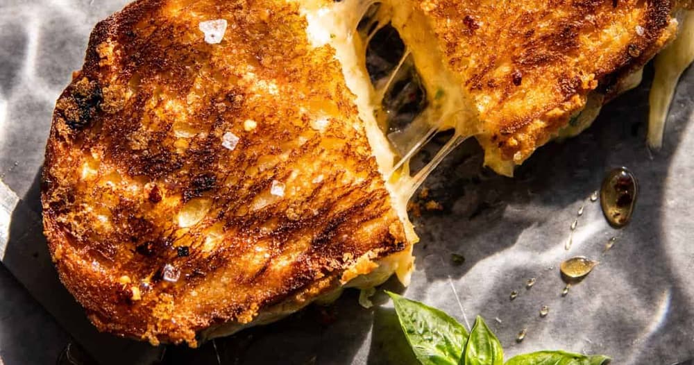 Garlic Miso Butter Grilled Cheese Punchfork
