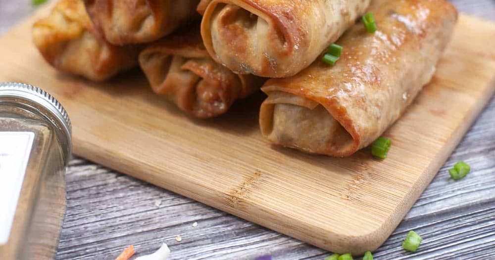 Air Fryer Egg Rolls (Pork Egg Rolls) Punchfork