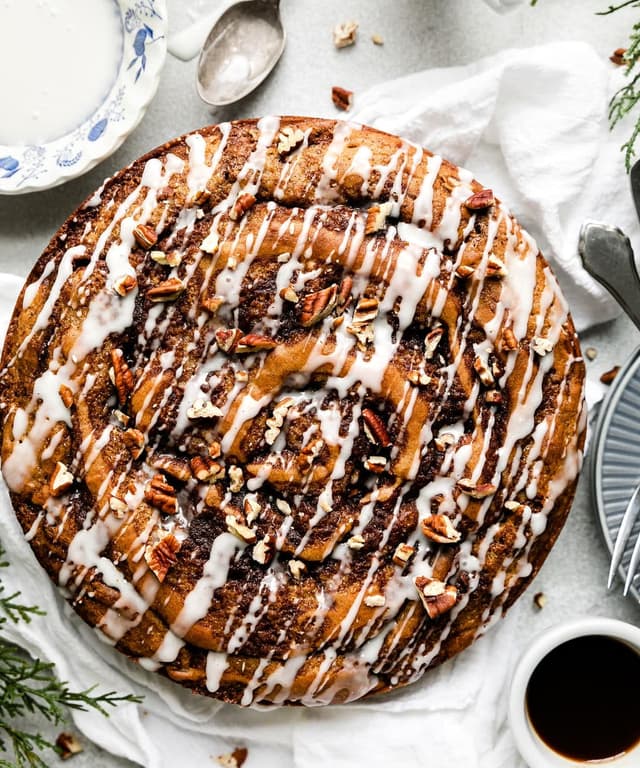 GlutenFree Cinnamon Roll Coffee Cake Punchfork