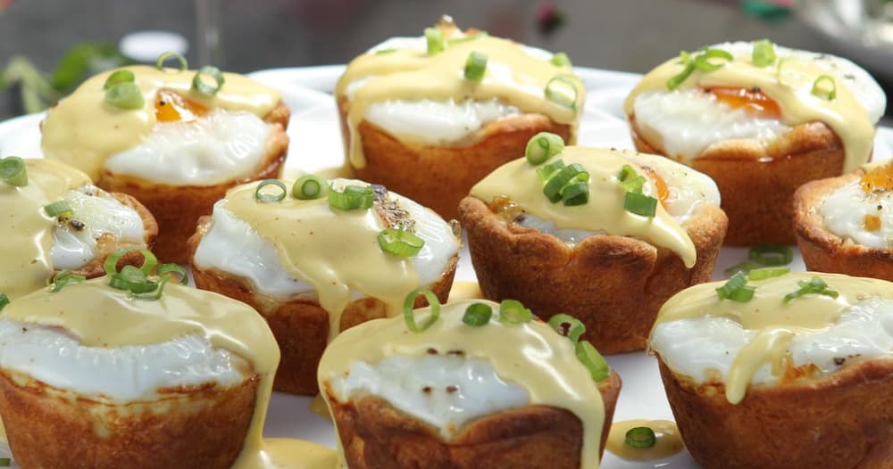 MuffinTin Eggs Benedict Punchfork