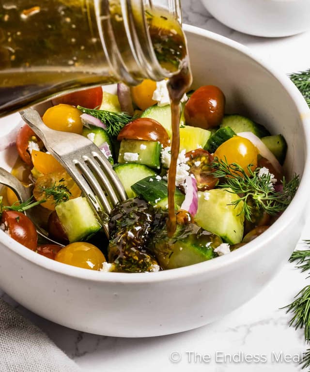 Greek Salad Dressing Punchfork