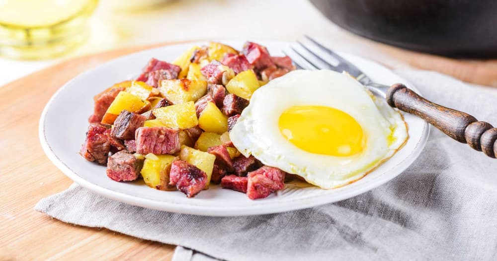 Homemade Corned Beef Hash Punchfork
