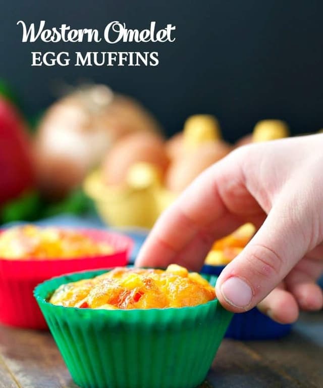 FreezerFriendly Western Omelet Egg Muffins Punchfork