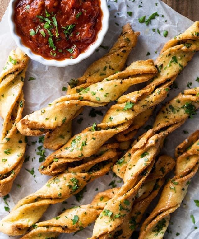Garlic Dairy Free & Keto Breadsticks Punchfork
