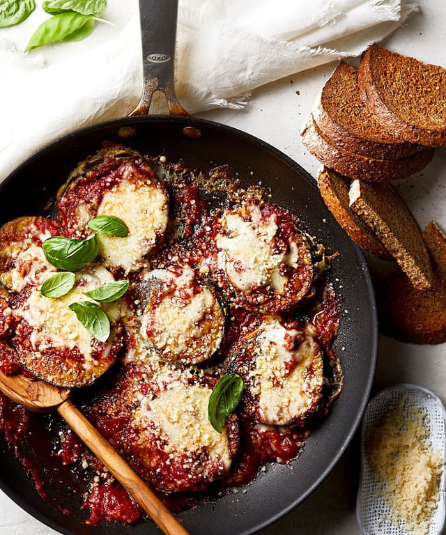 Quick Eggplant Parmigiana Punchfork