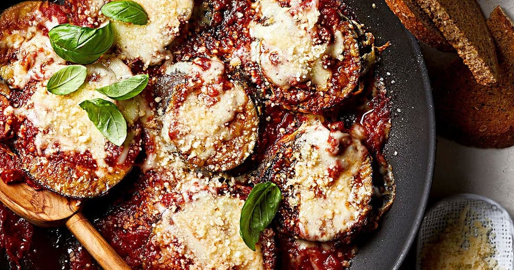 Quick Eggplant Parmigiana Punchfork