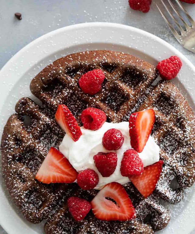 Chocolate Waffles Punchfork