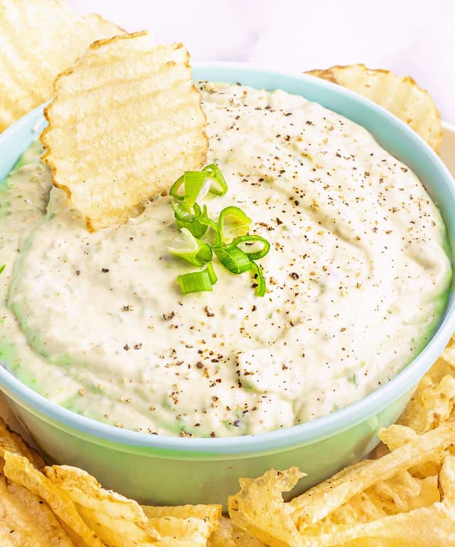 Green Onion Dip Punchfork