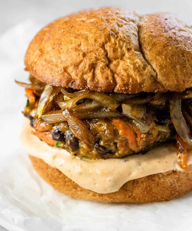 Black Bean Veggie Burger Punchfork