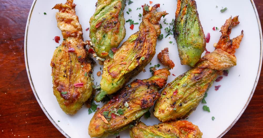 Fried RicottaStuffed Squash Blossoms Punchfork
