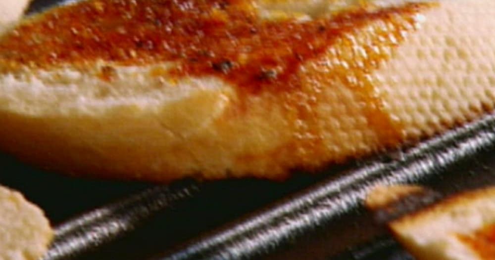 Chunky Eggplant Bruschetta Punchfork