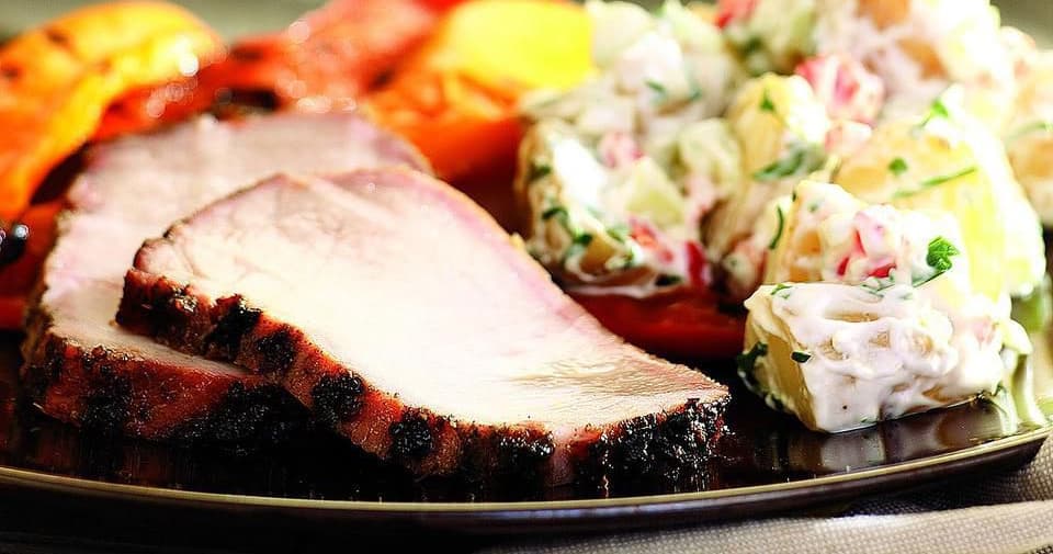 Pork Tenderloin with Gingered Mango Sauce Punchfork