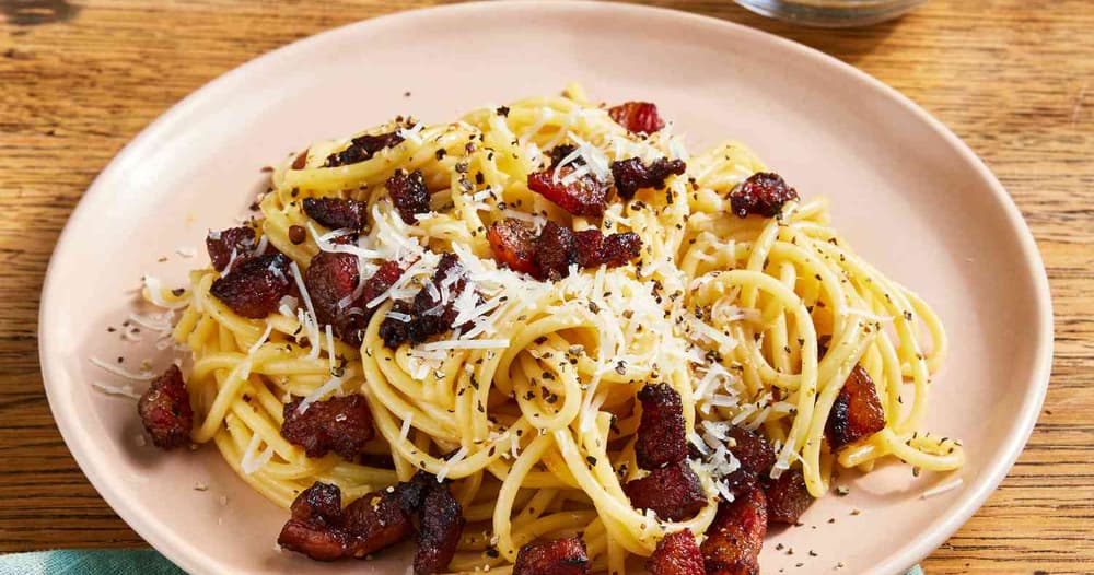 Spaghetti Alla Carbonara Punchfork
