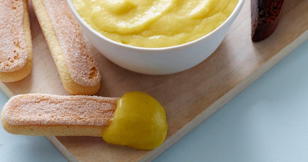 Mango Fruit Fondue Punchfork