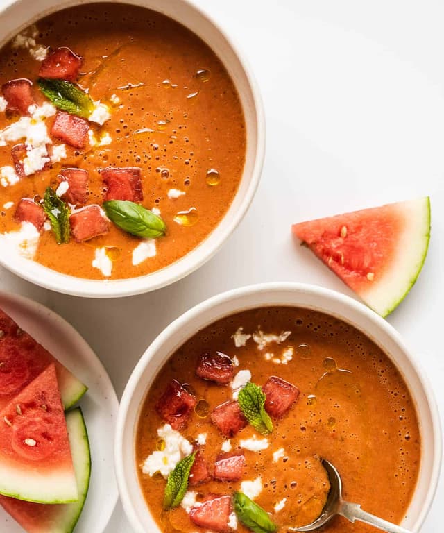 Watermelon Gazpacho Punchfork