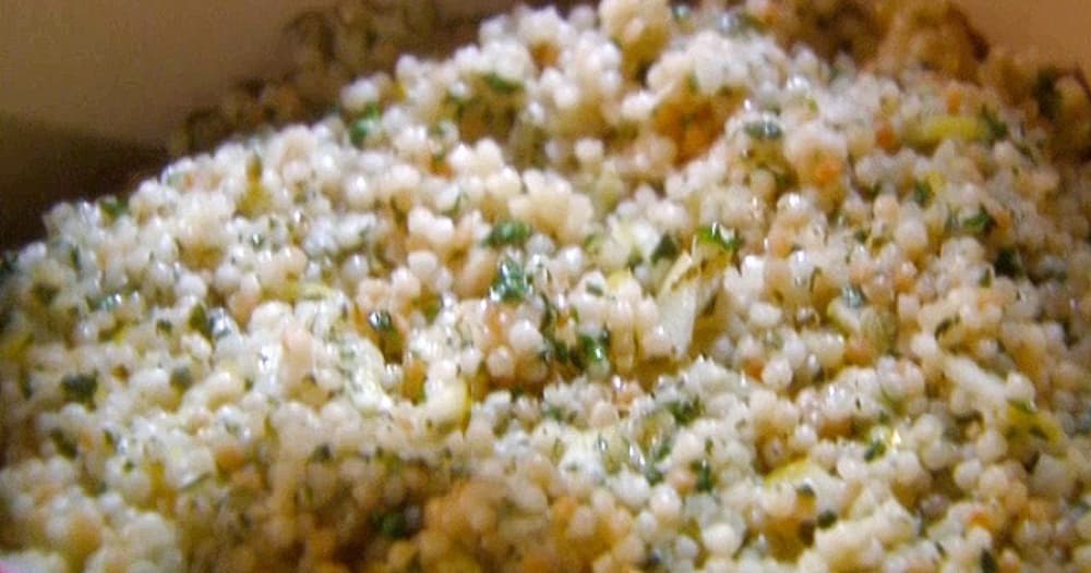 Couscous with Quick Preserved Lemon Punchfork