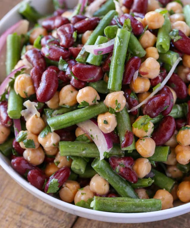 Classic Three Bean Salad Punchfork