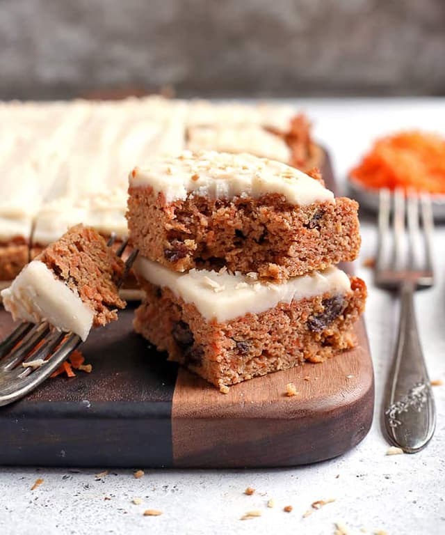 Paleo Nut Free Carrot Cake Bars Punchfork