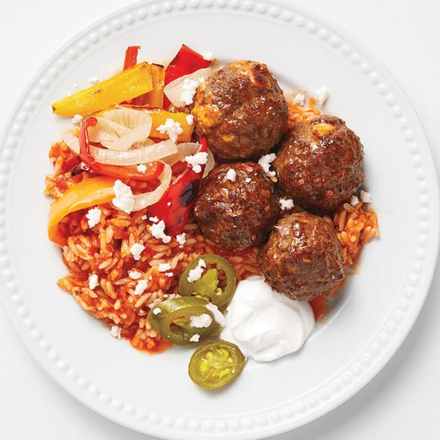 Meatballs, FajitaStyle Punchfork