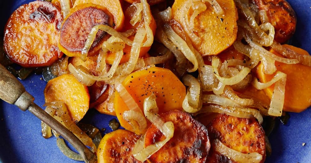 Sweet Potato Lyonnaise Punchfork