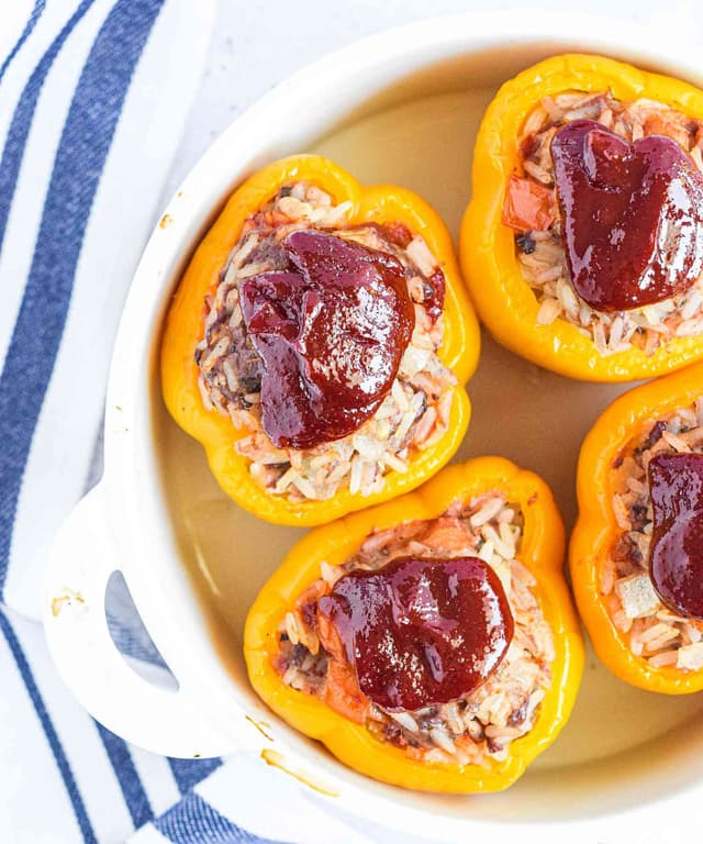 Dad's Stuffed Bell Peppers Punchfork