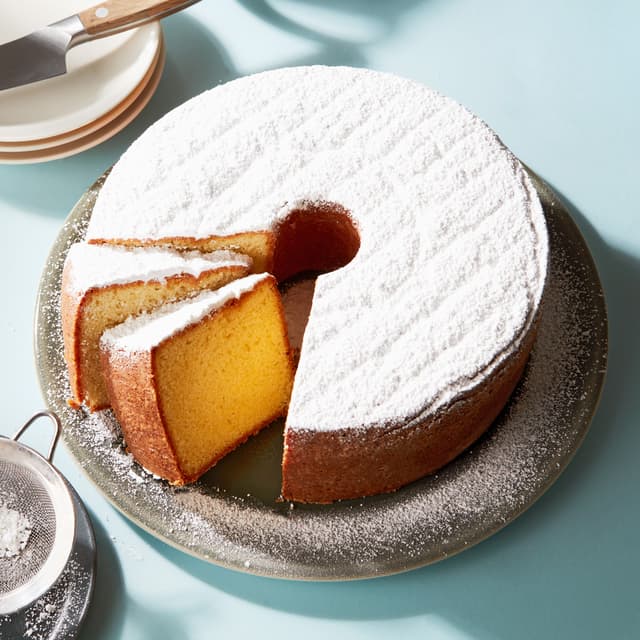 Philly fluff cake punchfork