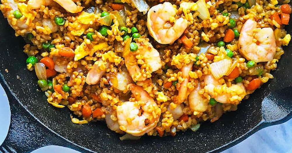 Shrimp Fried Rice with Oyster Sauce Punchfork
