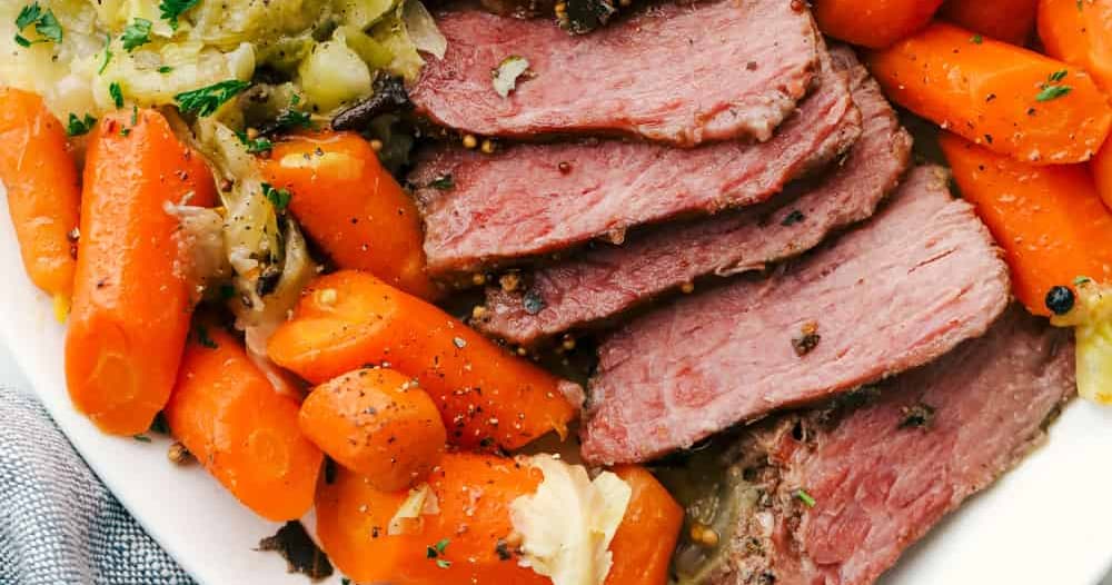 Instant Pot Corned Beef and Cabbage Punchfork