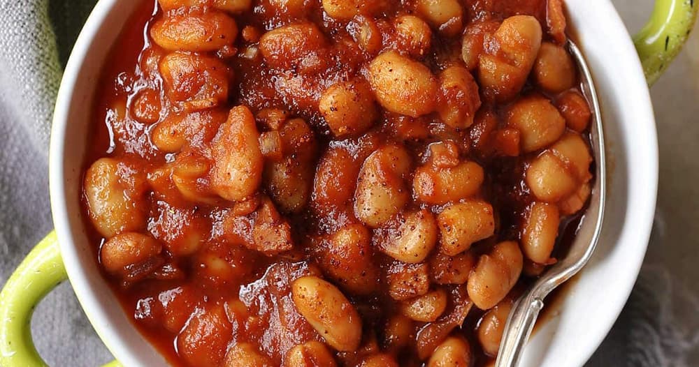 Easy GlutenFree Baked Beans Punchfork