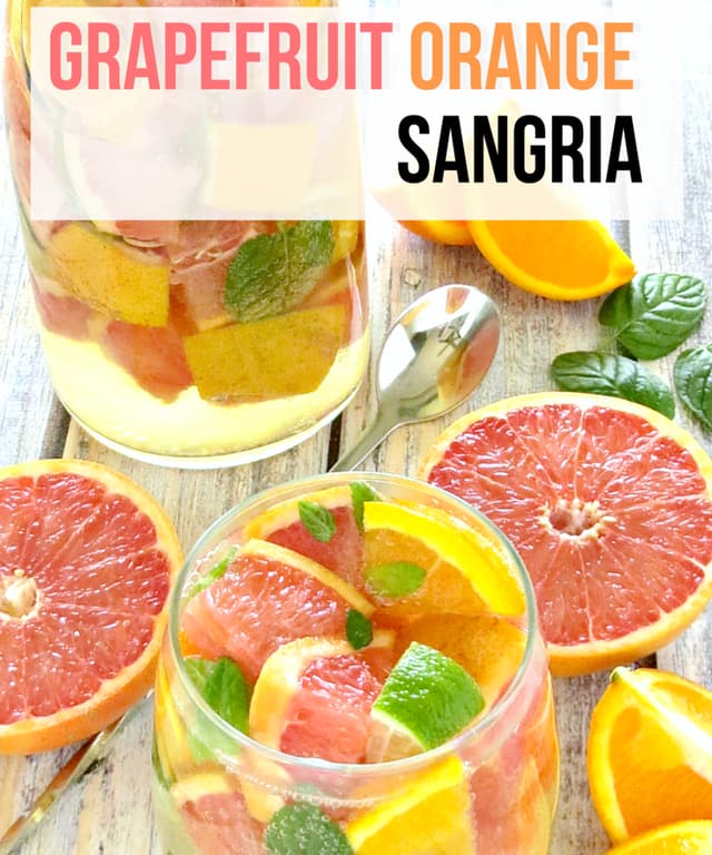 Grapefruit Orange Sangria Punchfork
