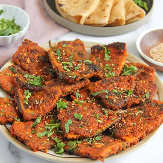 Masala Karela Fry Punchfork