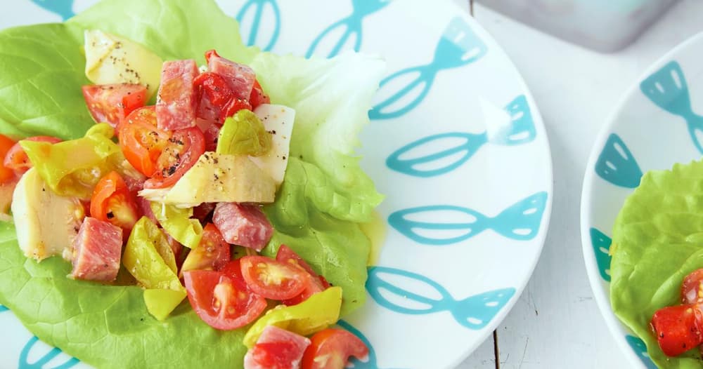 Antipasto Summer Lettuce Wraps Punchfork