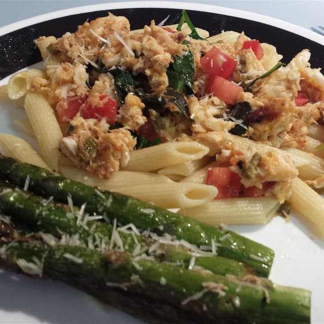 Jalapeno Garlic Tilapia Pasta Punchfork