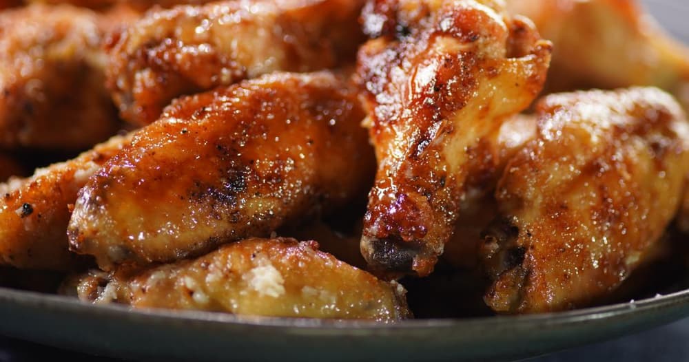 Spicy GarlicButter Wings Punchfork