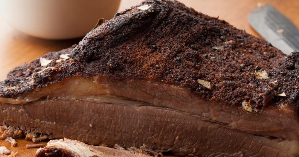 Texas OvenRoasted Beef Brisket Punchfork