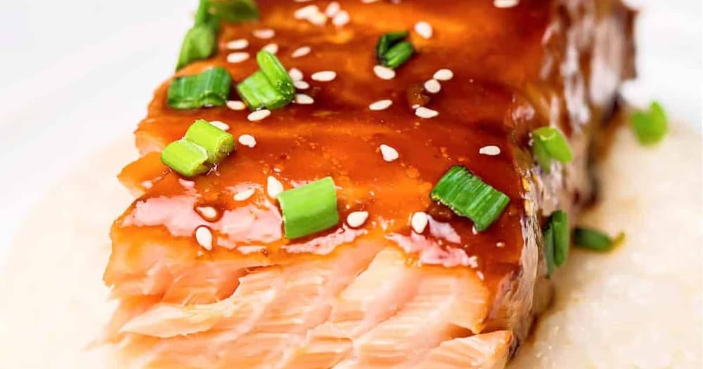 Baked Teriyaki Salmon Punchfork