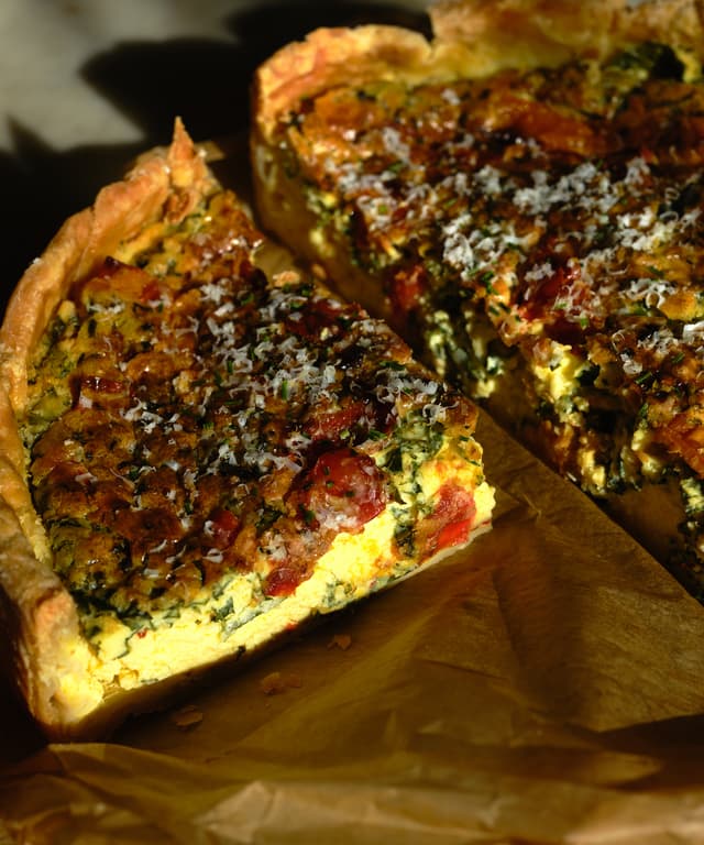 Deep Dish Quiche Punchfork