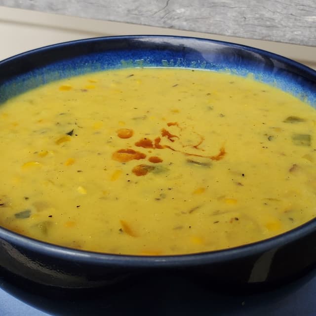 Corn Chowder for a Crowd Punchfork