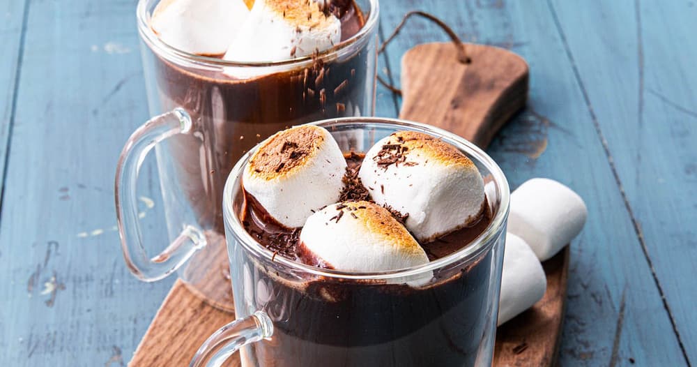 CrockPot Red Wine Hot Cocoa Punchfork