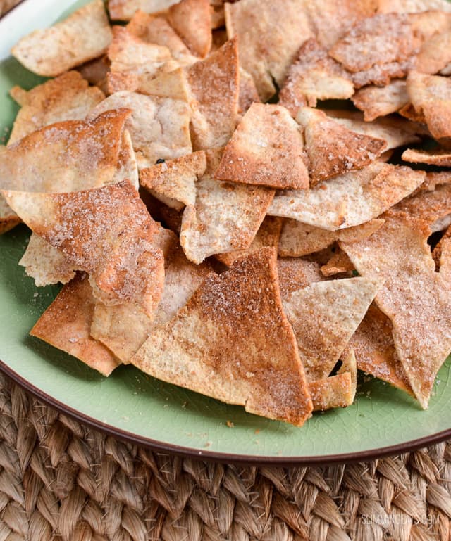 Cinnamon Sugar Pita Chips Punchfork
