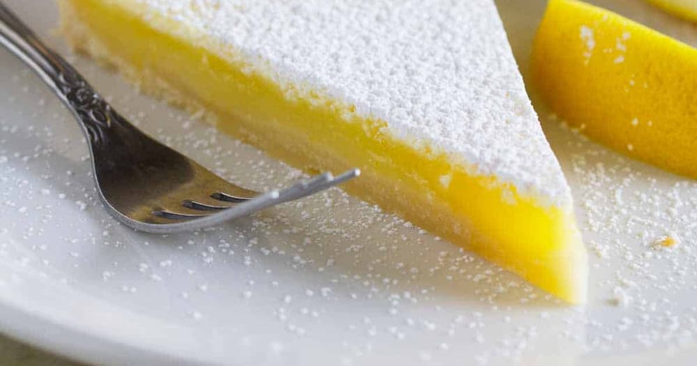 Shortbread Lemon Tart Punchfork