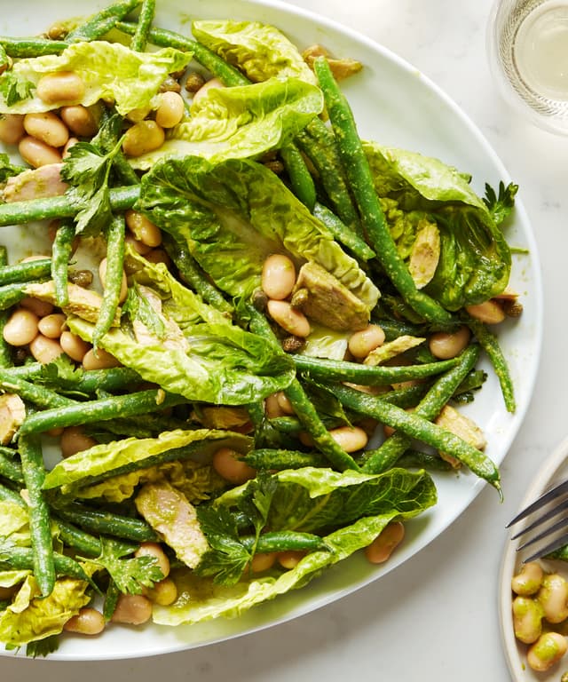 Green Bean and Tuna Salad Punchfork
