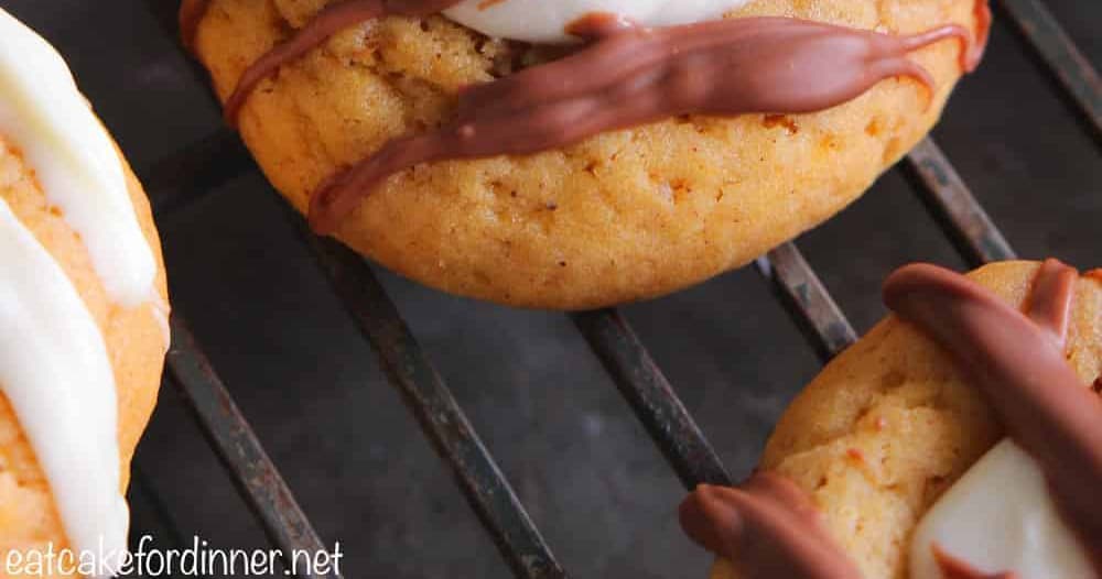 Pumpkin Cream Cheese Thumbprint Cookies Punchfork