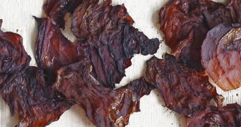 Red Cabbage Chips Punchfork