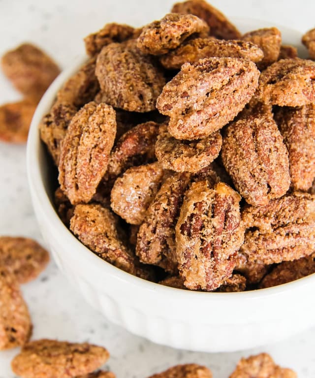 Easy Candied Pecans Punchfork