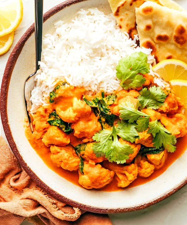 Butter Chicken and Cauliflower Punchfork