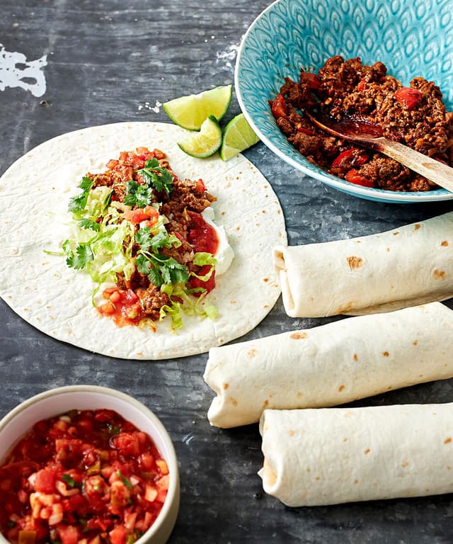 Adobo Beef Burritos Punchfork